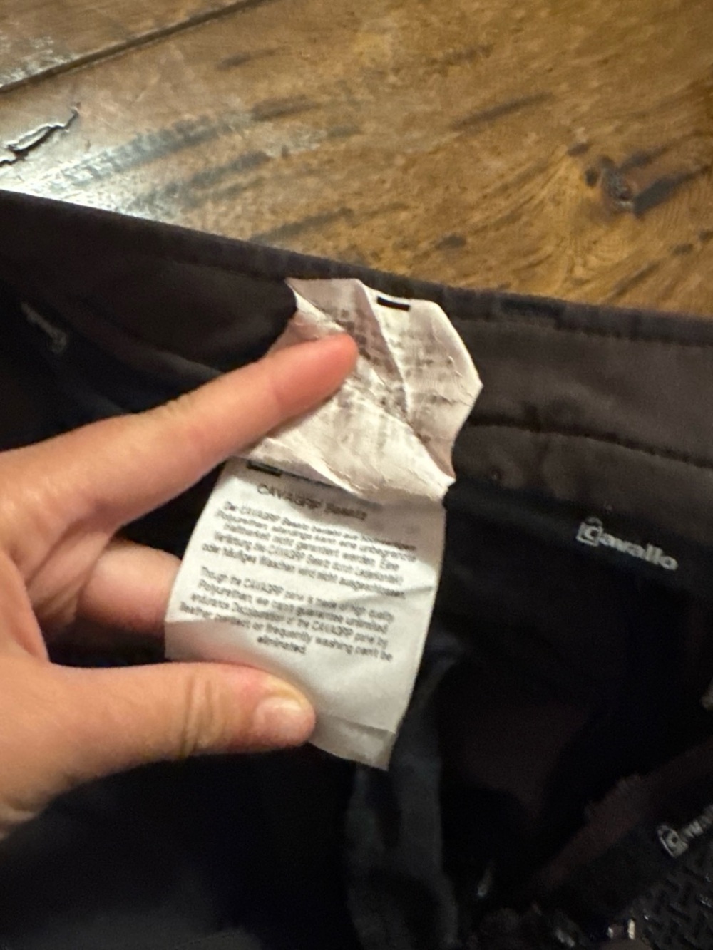 Women's Performance Riding Pants - Brown - Picture 3 of 3